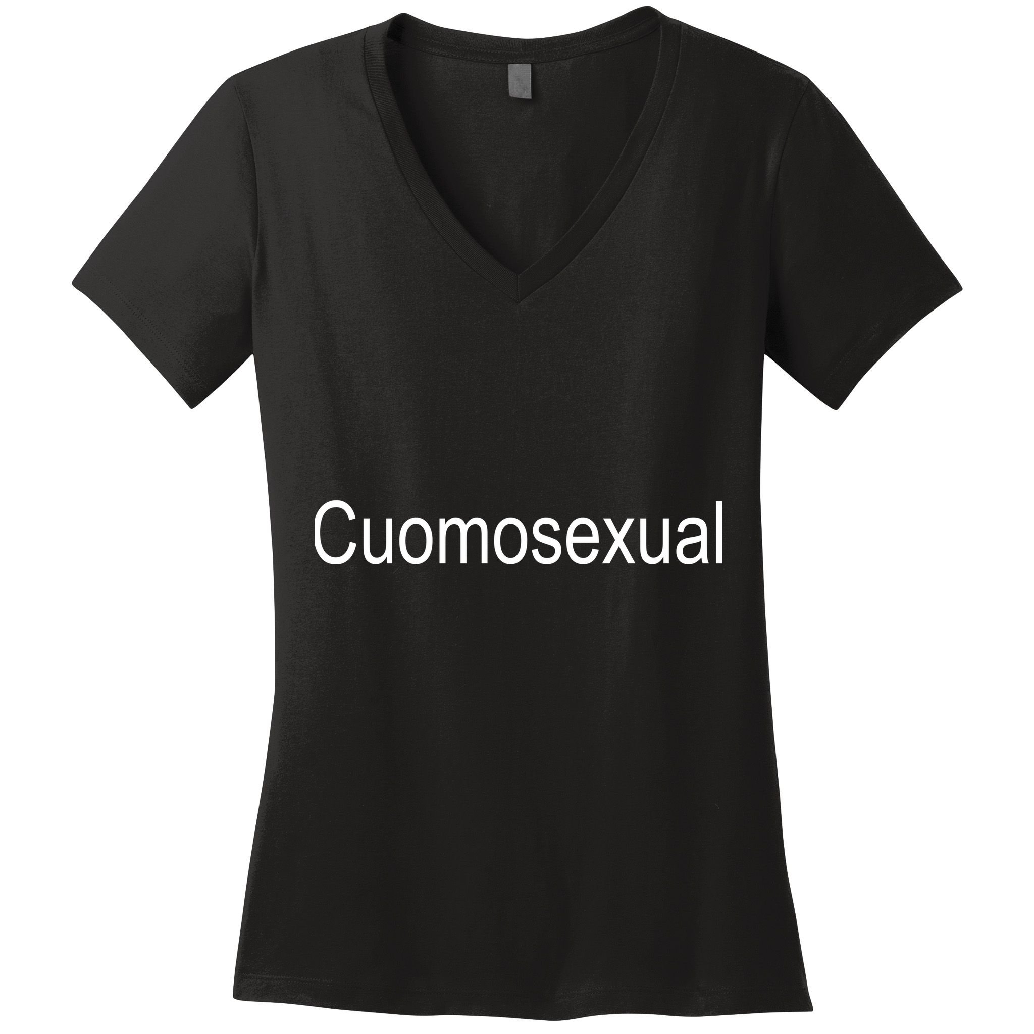 Cuomo Sexual Cuomosexual Women's V-Neck T-Shirt