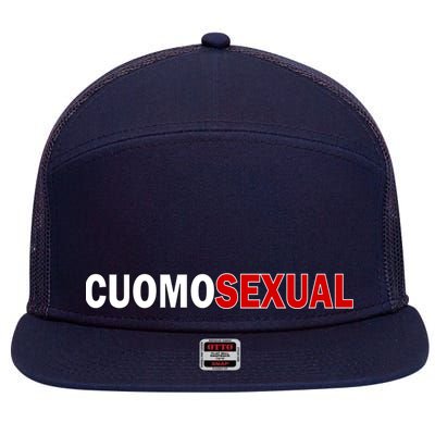 Cuomosexual 7 Panel Mesh Trucker Snapback Hat