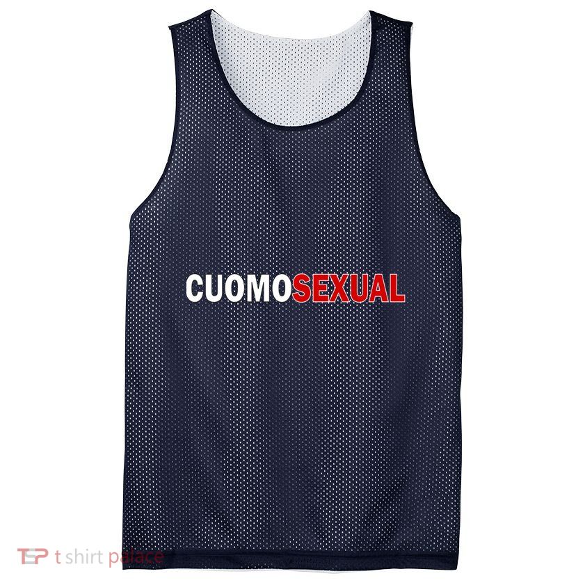 Cuomosexual Mesh Reversible Basketball Jersey Tank