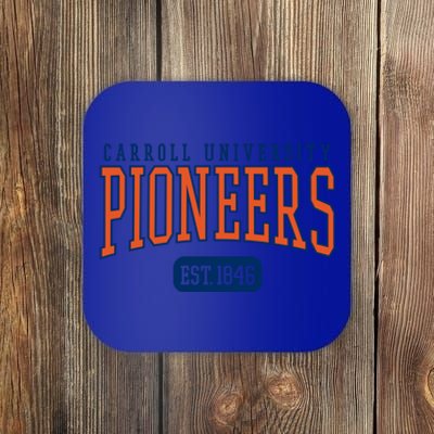 Carroll University Pioneers Est Date Gift Coaster