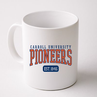 Carroll University Pioneers Est Date Gift Coffee Mug