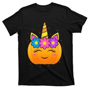 Cute Unicorn Pumpkin Halloween Costume T-Shirt