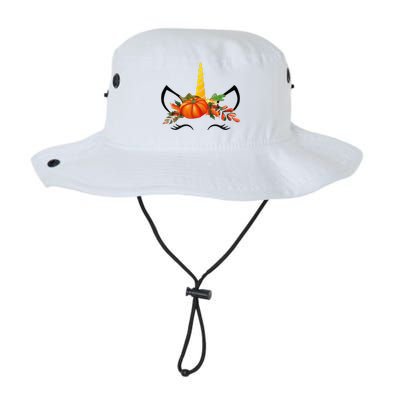 Cute Unicorn Pumpkin Halloween Thanksgiving Legacy Cool Fit Booney Bucket Hat