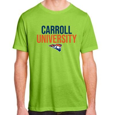 Carroll University Pioneers Stacked Great Gift Adult ChromaSoft Performance T-Shirt