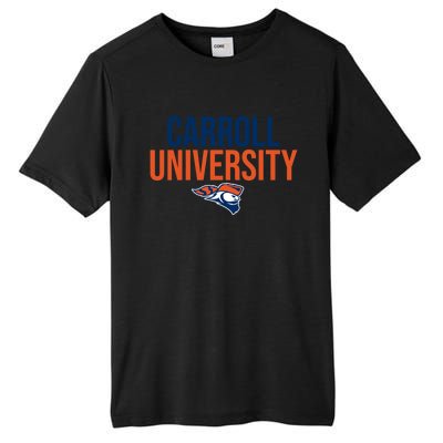 Carroll University Pioneers Stacked Great Gift Tall Fusion ChromaSoft Performance T-Shirt