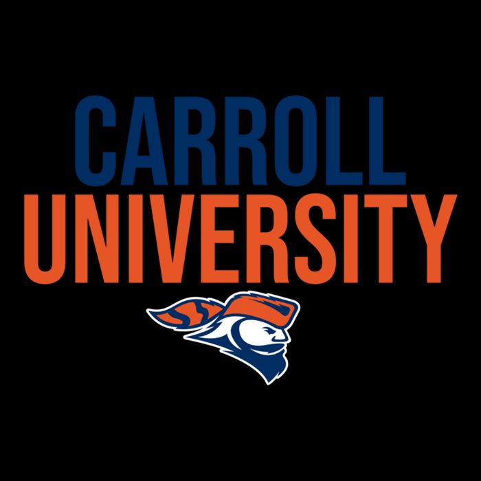 Carroll University Pioneers Stacked Great Gift Drawstring Bag