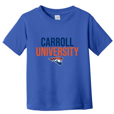 Carroll University Pioneers Stacked Great Gift Toddler T-Shirt