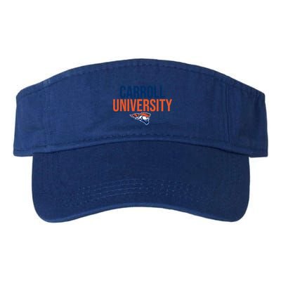 Carroll University Pioneers Stacked Great Gift Visor