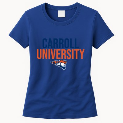 Carroll University Pioneers Stacked Great Gift Womens T-Shirt