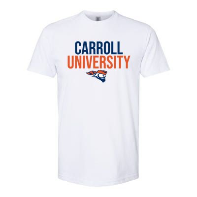 Carroll University Pioneers Stacked Great Gift Softstyle CVC T-Shirt