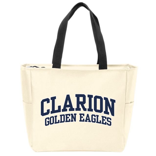 Clarion University Pennsylvania Golden Eagles Zip Tote Bag