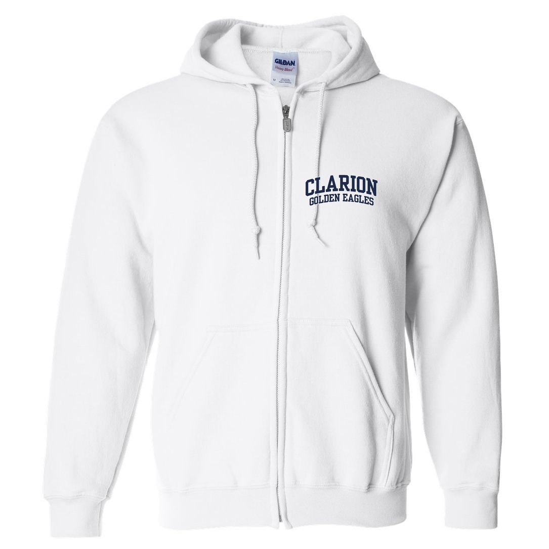 Clarion University Pennsylvania Golden Eagles Full Zip Hoodie