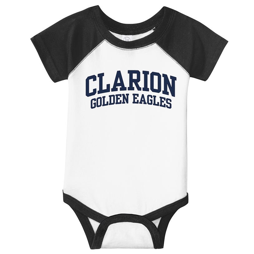 Clarion University Pennsylvania Golden Eagles Infant Baby Jersey Bodysuit