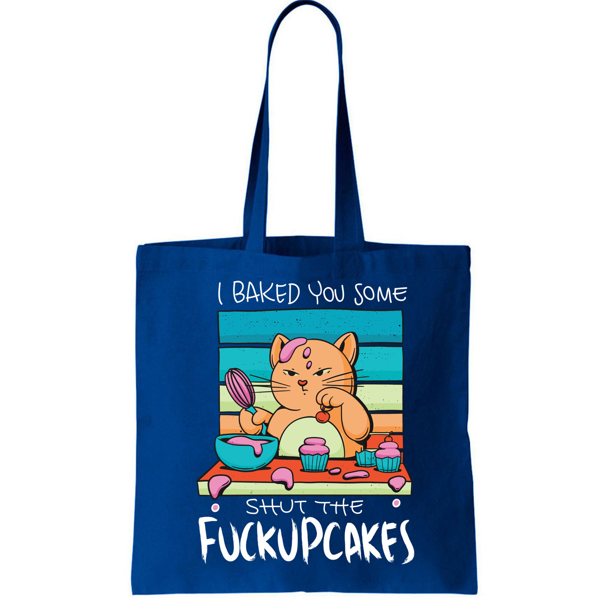 Cupcake Cat Bake You Fuckupcakes Bag