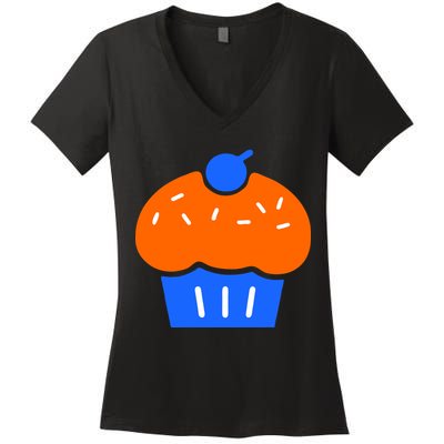Cupcake KD KowarD Oklahoma City Basketball Women's V-Neck T-Shirt