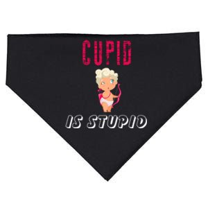 Cupid Is Stupid USA-Made Doggie Bandana