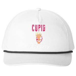 Cupid Is Stupid Snapback Five-Panel Rope Hat