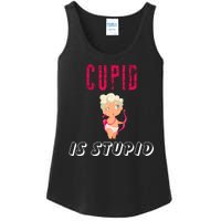 Cupid Is Stupid Ladies Essential Tank