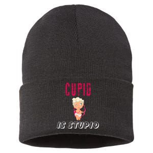 Cupid Is Stupid Sustainable Knit Beanie