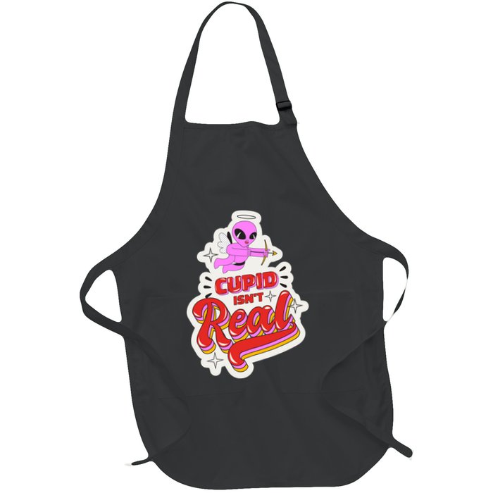 Cupid Isn't Real Funny Valentine's Day Apron