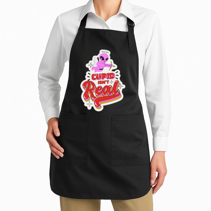 Cupid Isn't Real Funny Valentine's Day Apron