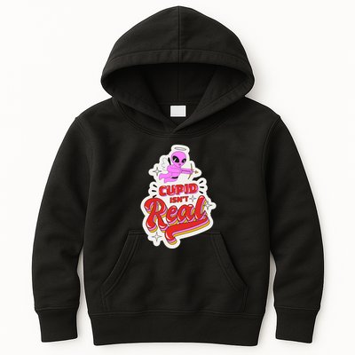 Cupid Isn't Real Funny Valentine's Day Kids Hoodie