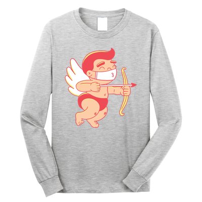 Cupid Quarantine Mask  Long Sleeve Shirt