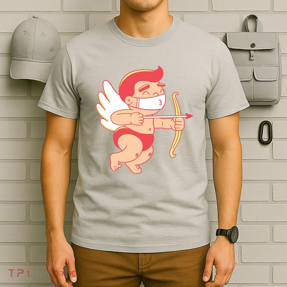 Cupid Quarantine Mask  T-Shirt