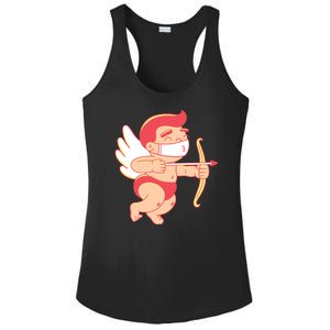 Cupid Quarantine Mask  Ladies PosiCharge Competitor Racerback Tank