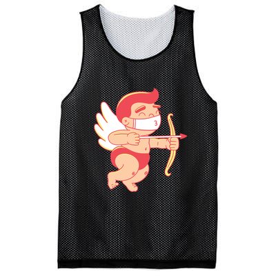 Cupid Quarantine Mask  Mesh Reversible Basketball Jersey Tank