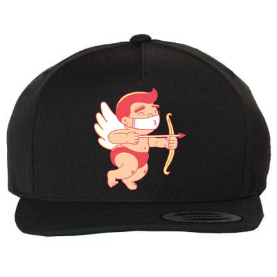 Cupid Quarantine Mask  Wool Snapback Cap