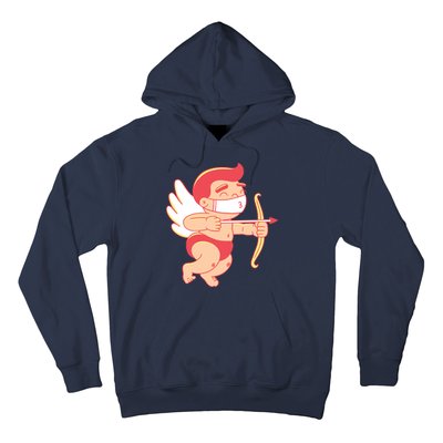 Cupid Quarantine Mask  Hoodie