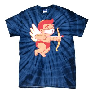 Cupid Quarantine Mask  Tie-Dye T-Shirt