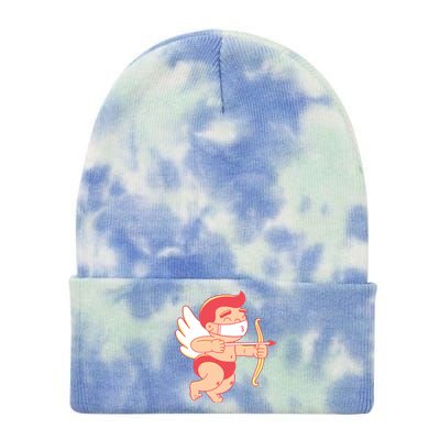 Cupid Quarantine Mask  Tie Dye 12in Knit Beanie