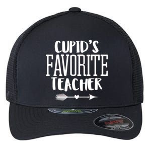 Cupid's Favorite Teacher Flexfit Unipanel Trucker Cap