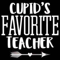 Cupid's Favorite Teacher Sustainable Bucket Hat