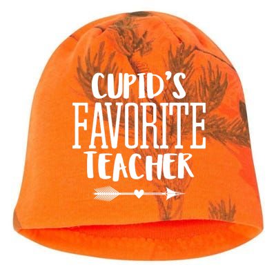 Cupid's Favorite Teacher Kati - Camo Knit Beanie