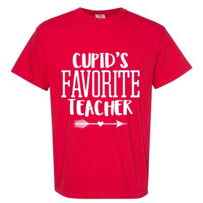 Cupid's Favorite Teacher Garment-Dyed Heavyweight T-Shirt