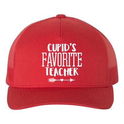 Cupid's Favorite Teacher Yupoong Adult 5-Panel Trucker Hat