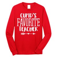 Cupid's Favorite Teacher Long Sleeve Shirt