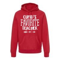 Cupid's Favorite Teacher Premium Hoodie