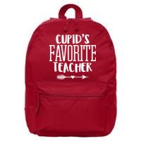 Cupid's Favorite Teacher 16 in Basic Backpack