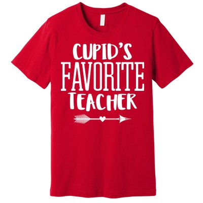 Cupid's Favorite Teacher Premium T-Shirt