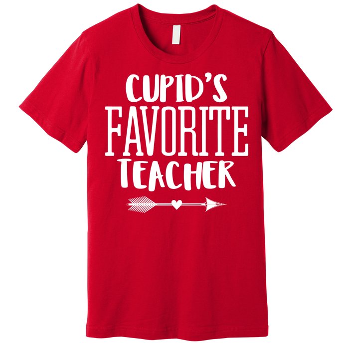 Cupid's Favorite Teacher Premium T-Shirt