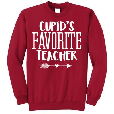 Cupid's Favorite Teacher Tall Sweatshirt