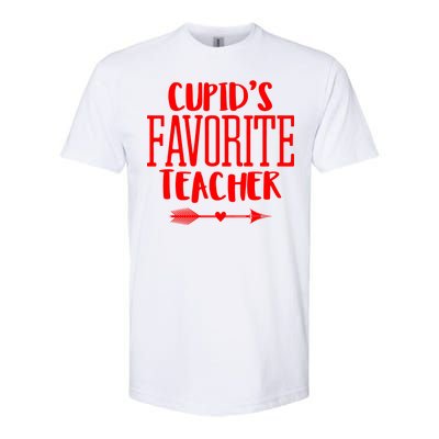 Cupid's Favorite Teacher Softstyle® CVC T-Shirt