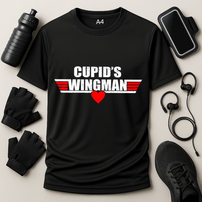 Cupid's Wingman Valentine's Day Cooling Performance Crew T-Shirt