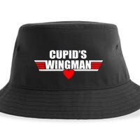 Cupid's Wingman Valentine's Day Sustainable Bucket Hat