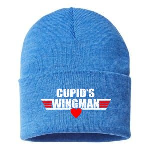 Cupid's Wingman Valentine's Day Sustainable Knit Beanie