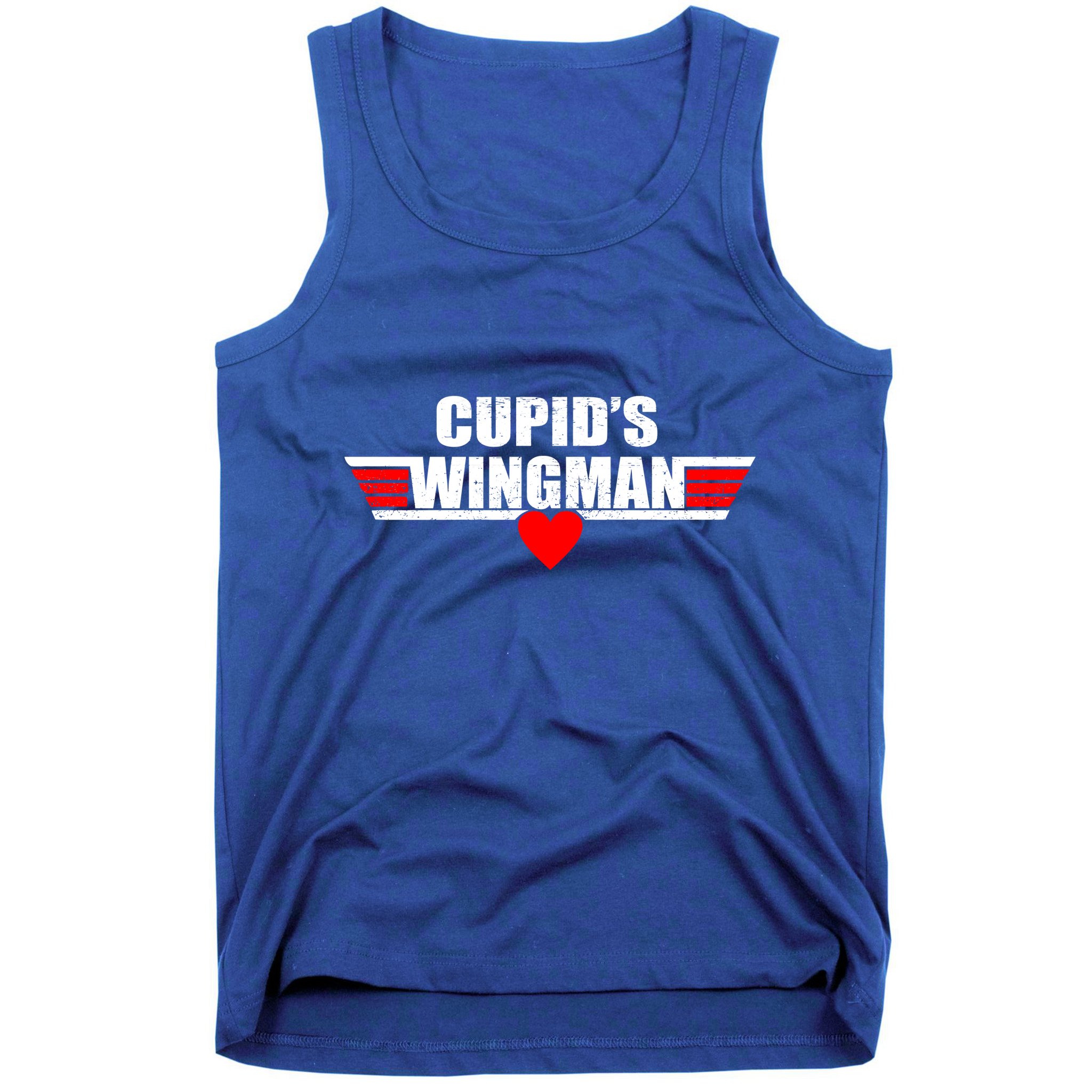 Cupid's Wingman Valentine's Day Tank Top
